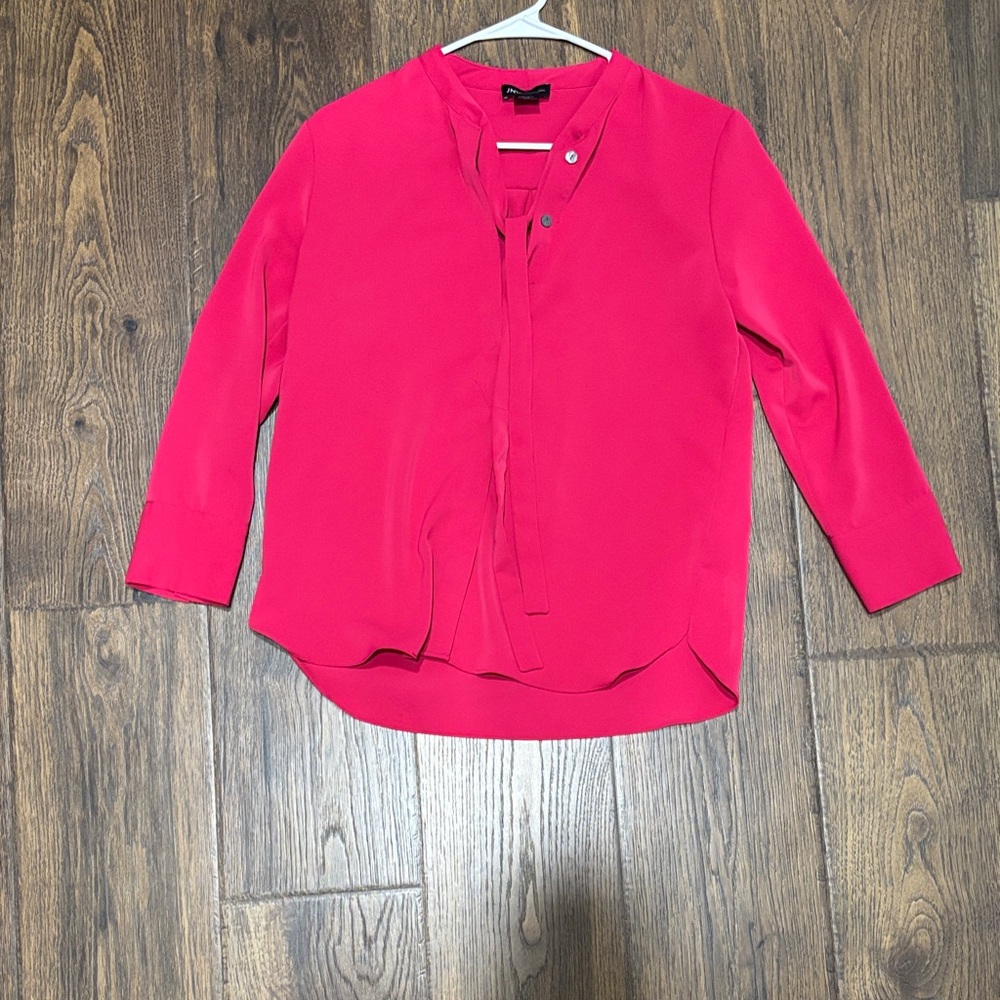 Jones New York Vibrant Pink Blouse